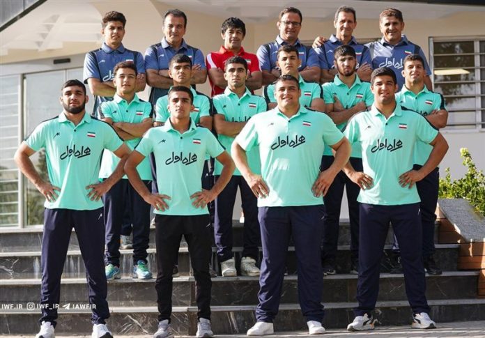 Iranian Greco-Roman wrestlers