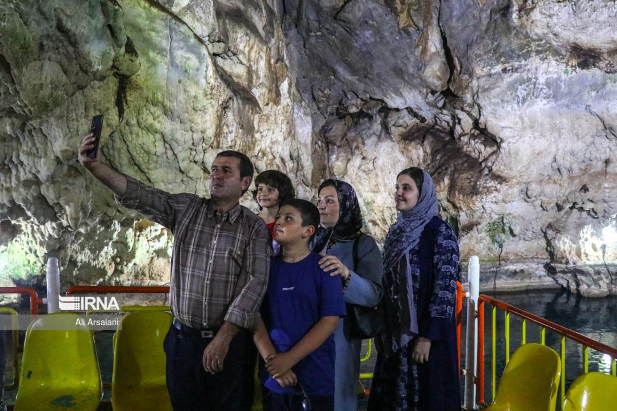 Iran tourism: Sahoolan water cave, West Azerbaijan Province