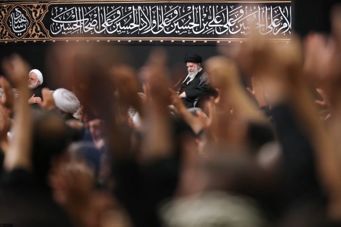 Iran Leader attends mourning ceremony for Imam Hossein