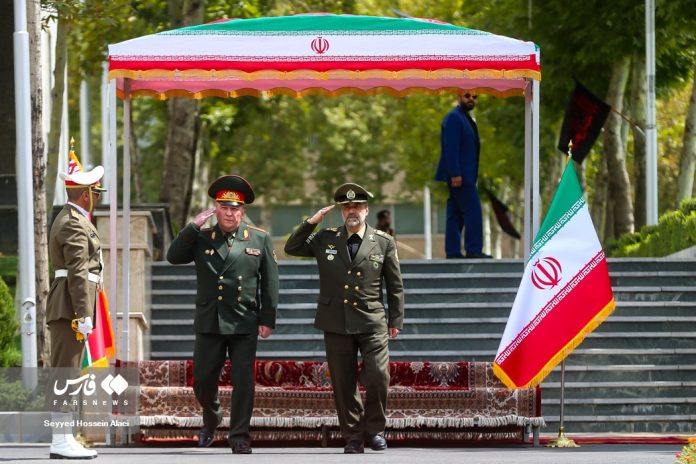 Mohammad Reza Ashtiani and Viktor Khrenin