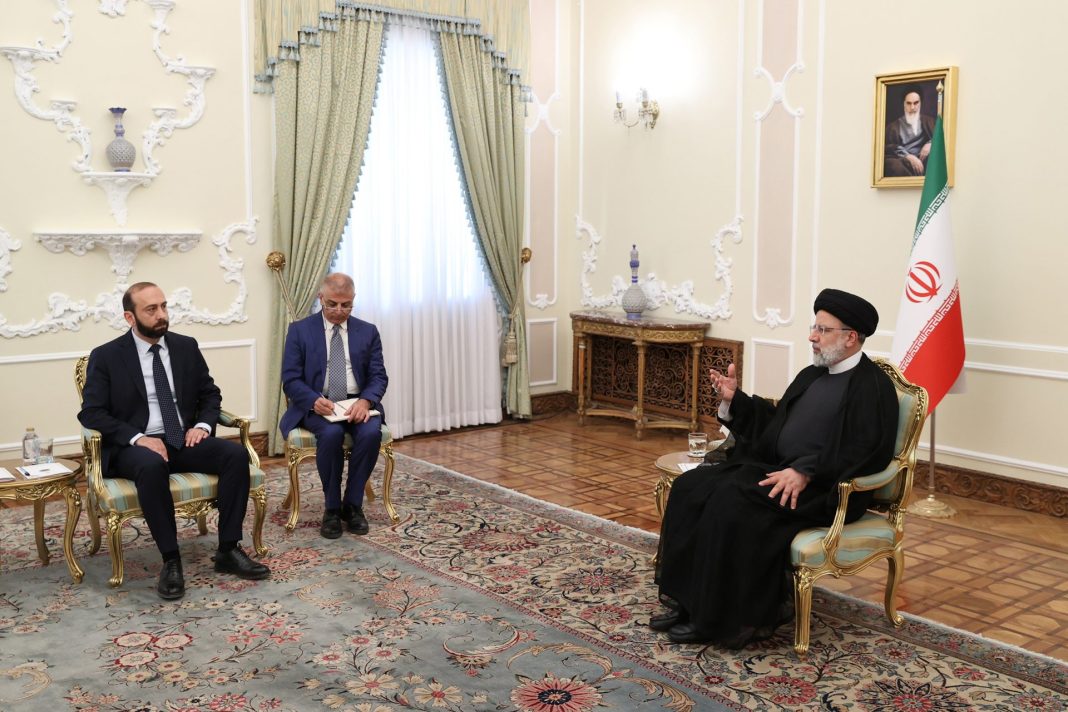 Iranian President and Armenian Foreign Minister