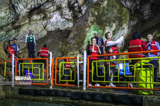 Iran tourism: Sahoolan water cave, West Azerbaijan Province