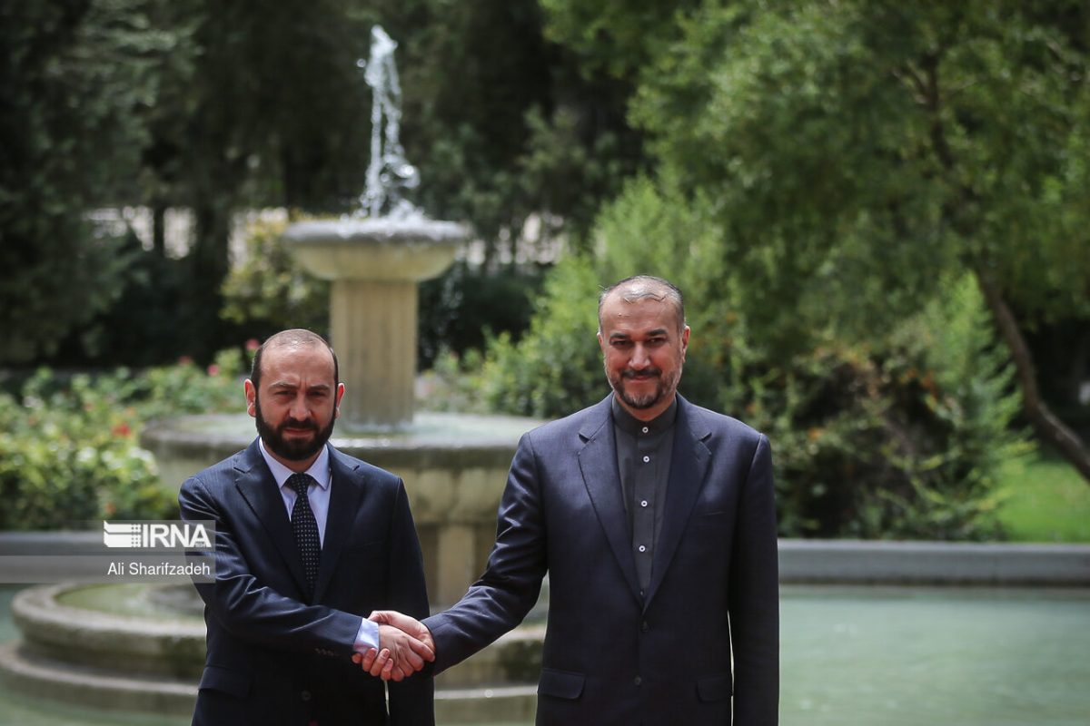 Hossein Amirabdollahian and Ararat Mirsoyan