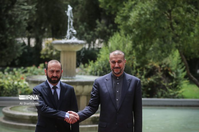 Hossein Amirabdollahian and Ararat Mirsoyan