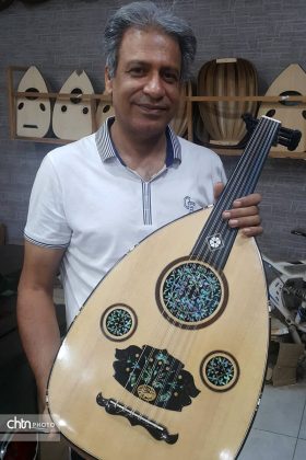 The Oud Iranian musical instrument