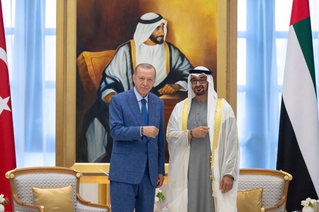 Erdogan and Bin Zayed