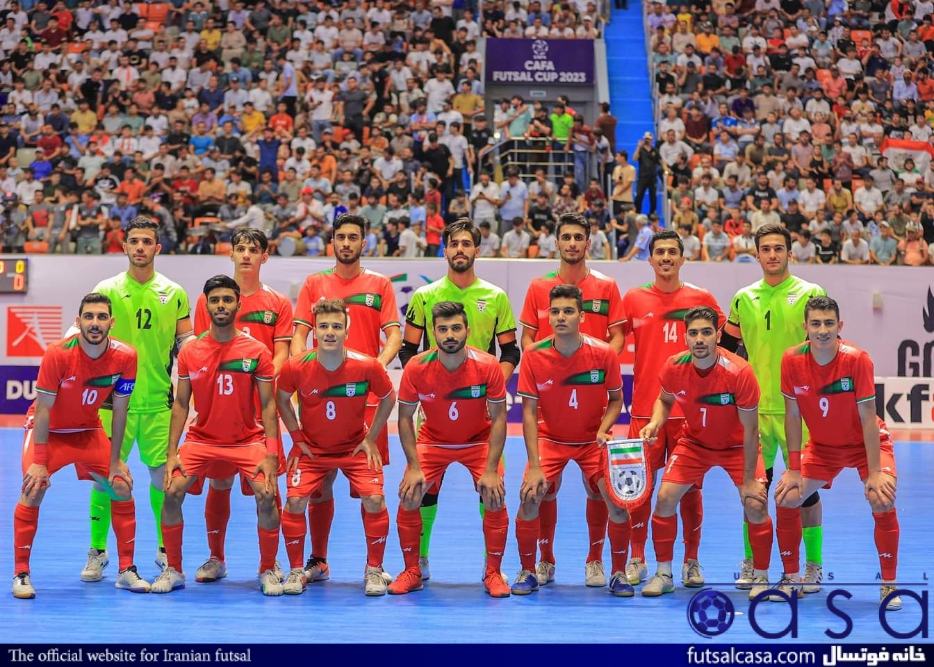 Iran U23 Mens Team Wins 2023 Cafa Futsal Cup Iran Front Page