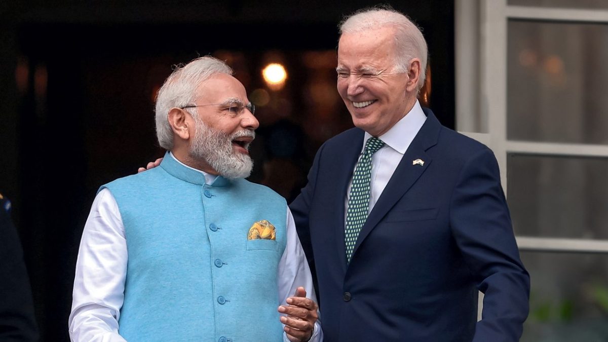 Report: US seeking to turn India into logistics hub to counter China 1 Biden and Modi