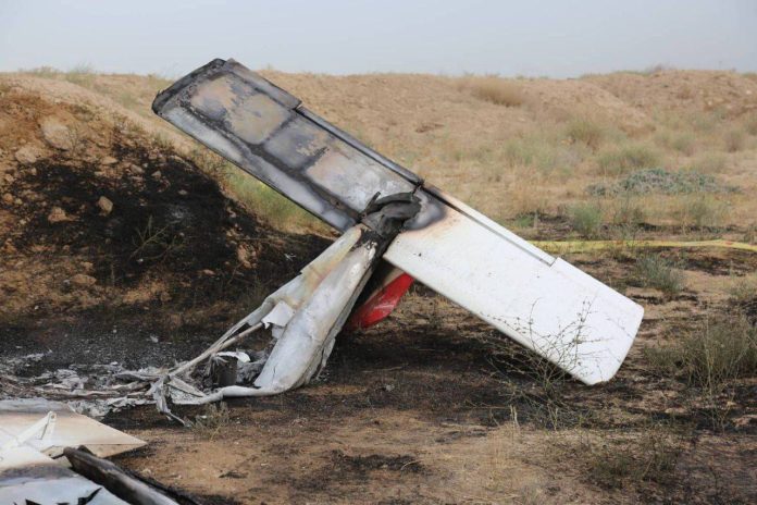 Training aircraft crashes in Iran
