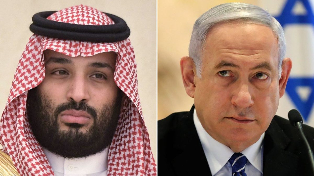Saudi Arabia halts normalization talks with Israel over Palestine: Report 1 Mohammad bin Salman Benjamin Netanyahu