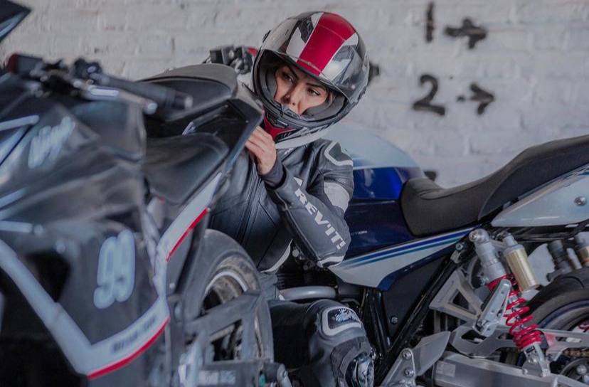 Maryam Talaee; the top motorcyclist of the Austrian Rally 2023