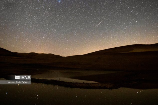 Iran Perseid meteor shower