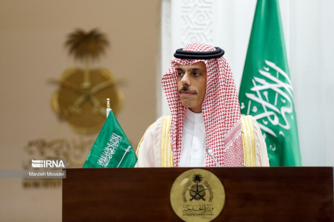 Saudi Foreign Minister Faisal Bin Farhan