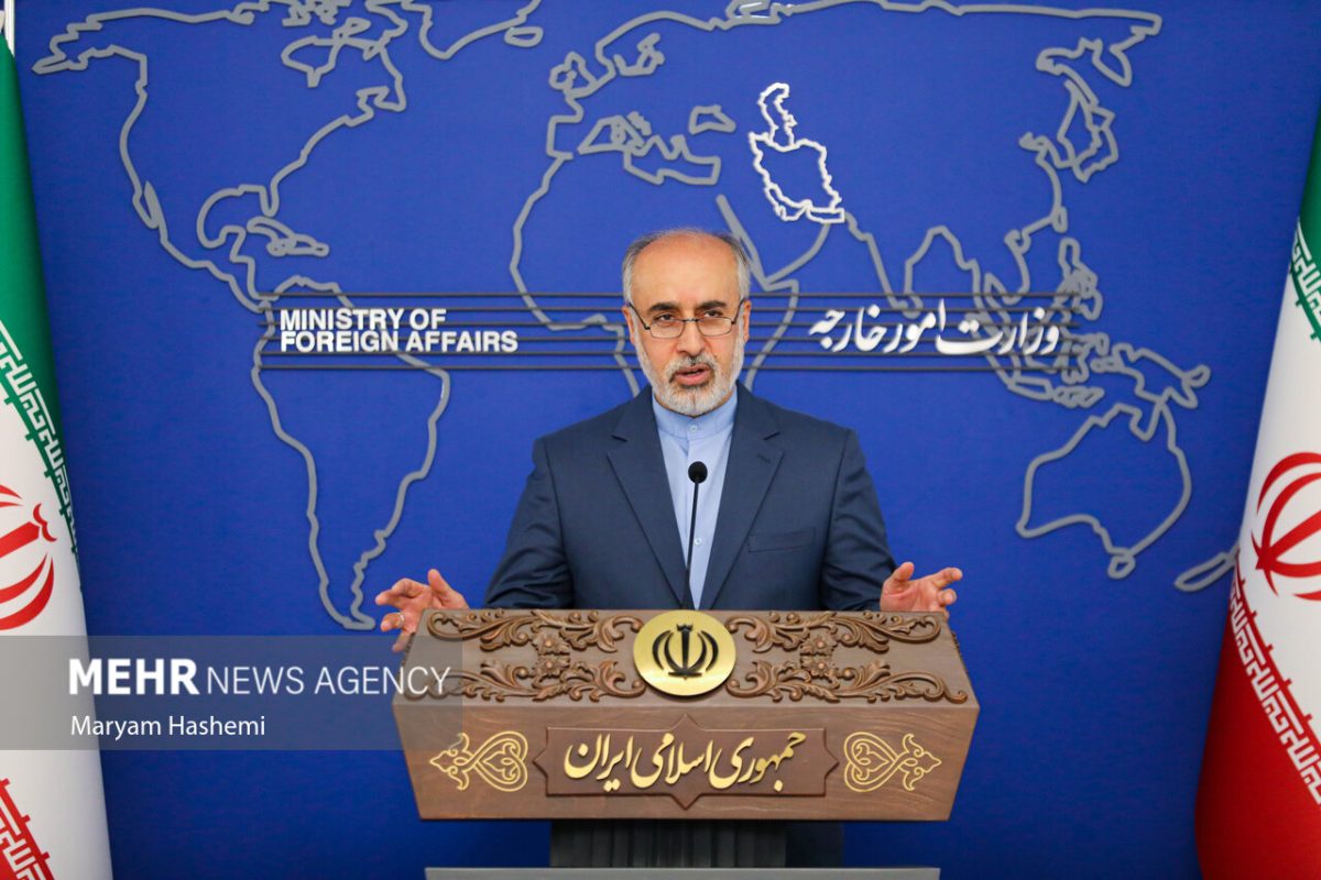 Iran rejects Arab-Japanese statement over Persian Gulf islands 1 Nasser Kanaani
