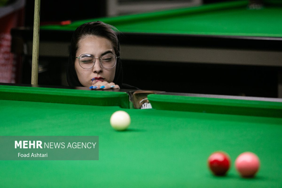 Iran women’s U-21 national snooker competitions
