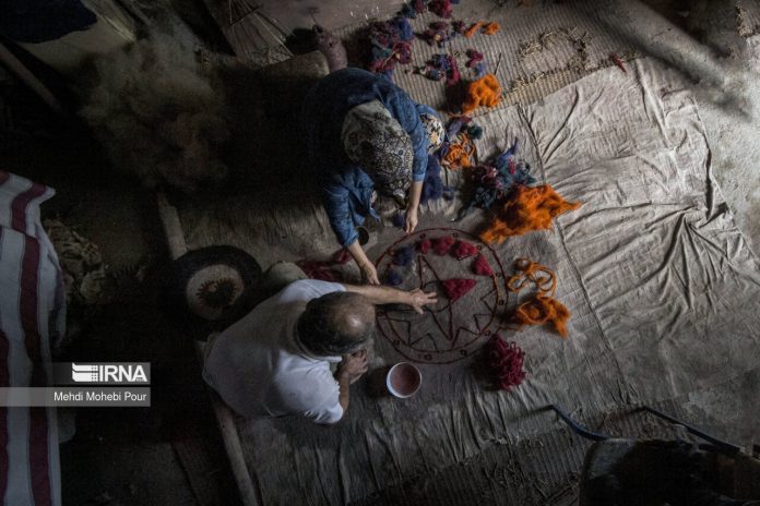 Iranian Felt-Making Art