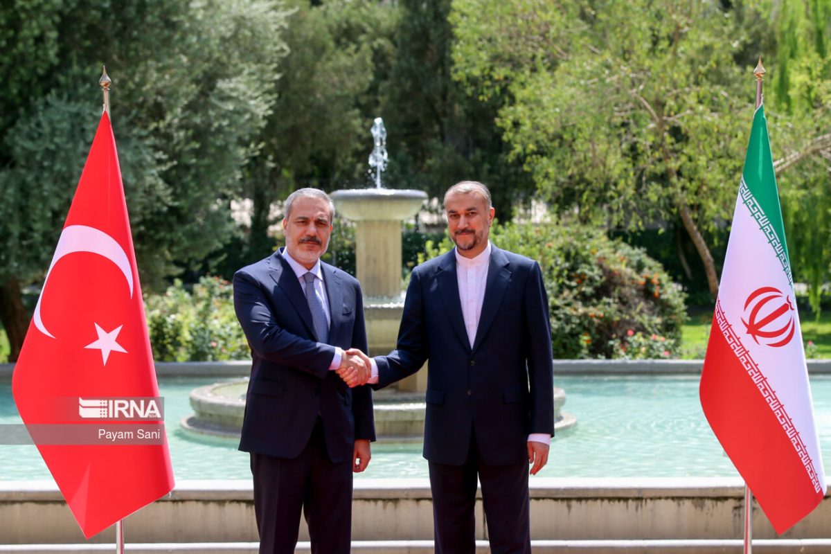 Turkish FM in Iran to discuss regional, intl. developments 1 Amirabdollahian Fidan