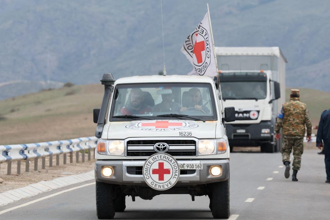 Convoy of humanitarian aid Nagorno-Karabakh