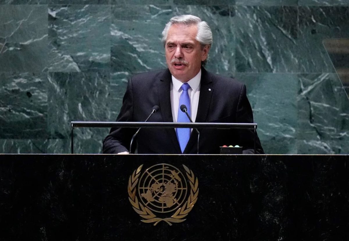 Argentina’s leader Alberto Fernandez