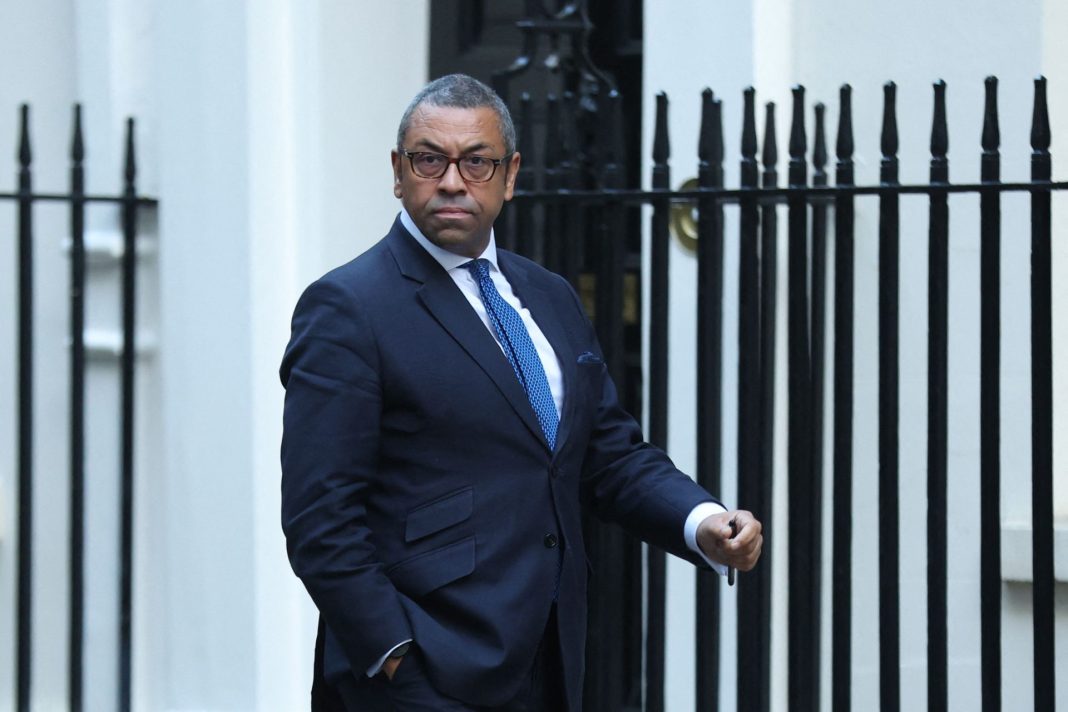 British Foreign Minister James Cleverly