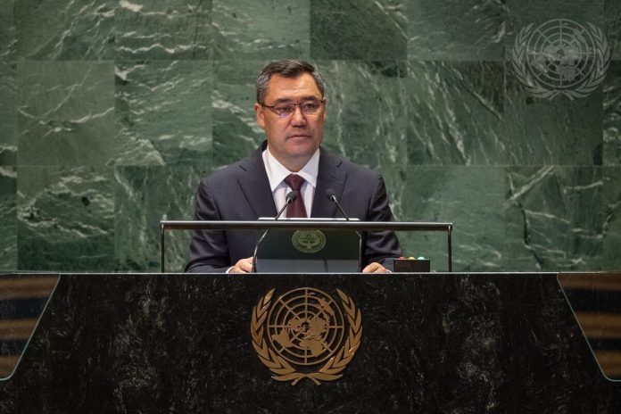 Kyrgyzstan’s President Sadyr Zhaparov