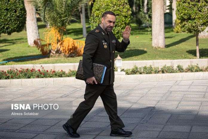 Iran's Defense Minister Brigadier General Mohammad Reza Ashtiani
