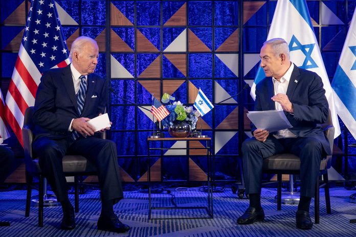 Joe Biden Benjamin Netanyahu