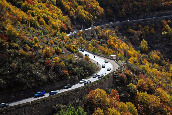 Iran Chalus Road
