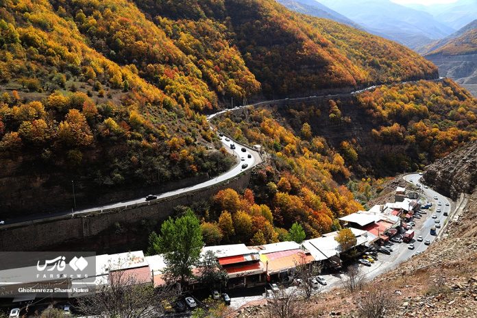 Iran Chalus Road