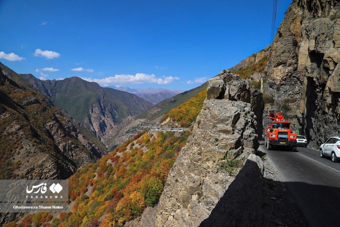 Iran Chalus Road