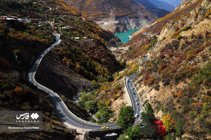 Iran Chalus Road