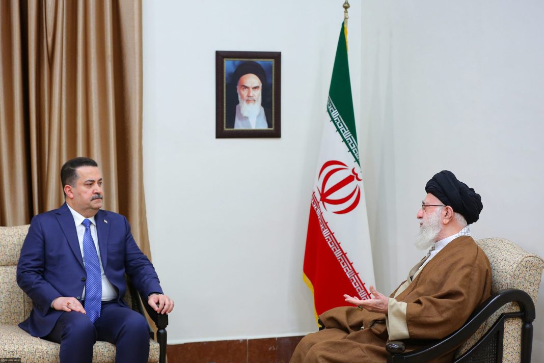 Ayatollah Khamenei and Sudani