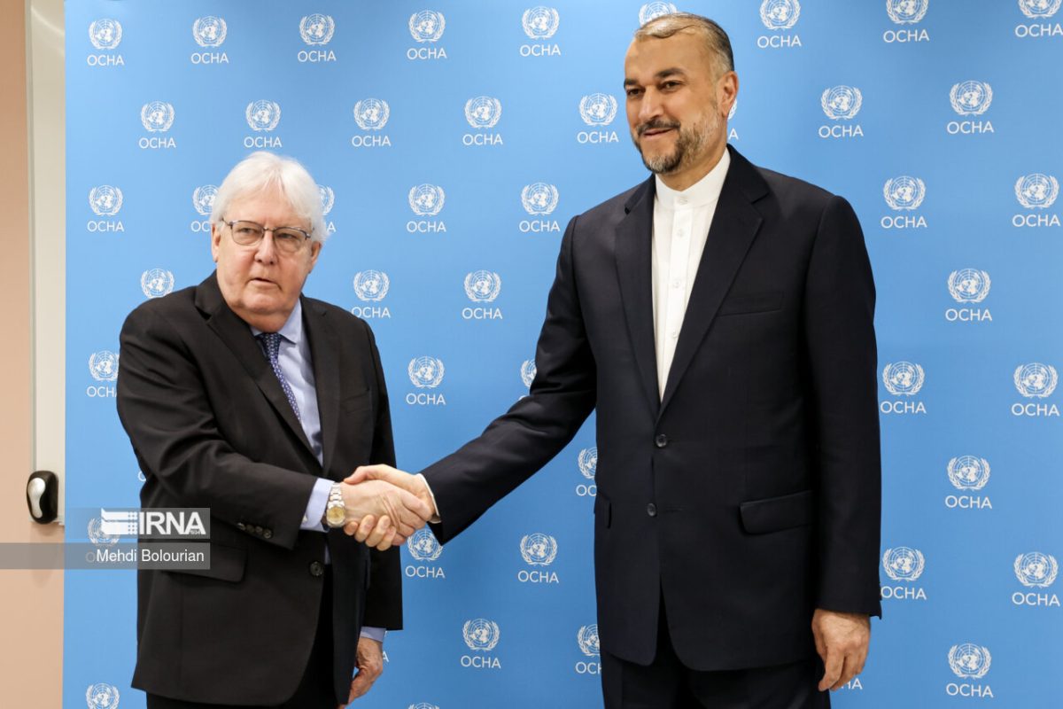 Hossein Amir Abdollahian and Martin Griffiths