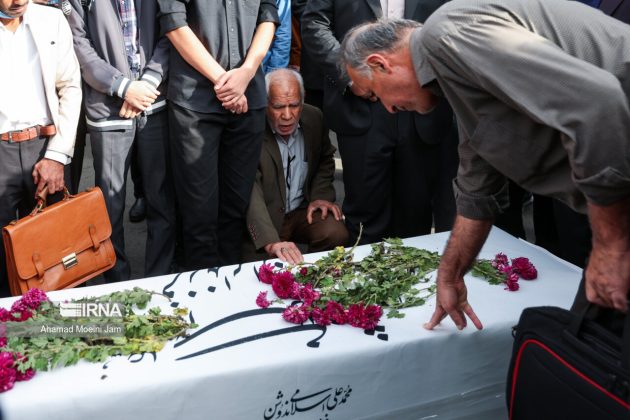 Funeral held in Tehran for famous Iranian literary figure Mohammadali Eslami Nodooshan