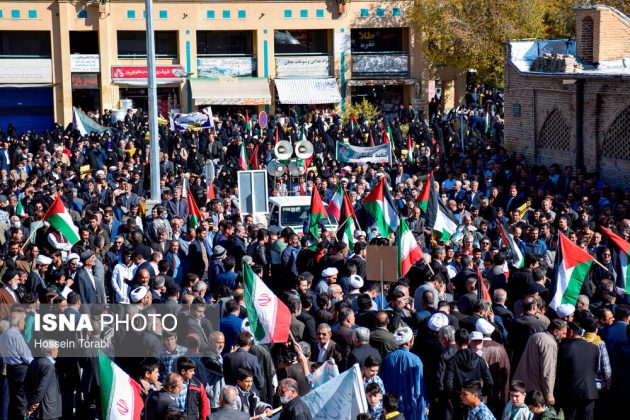 New pro-Palestinian protests held in Iran