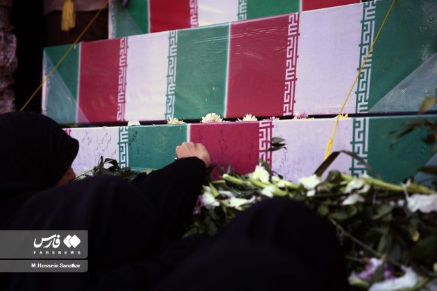 Funeral services Iran unknown martyrs