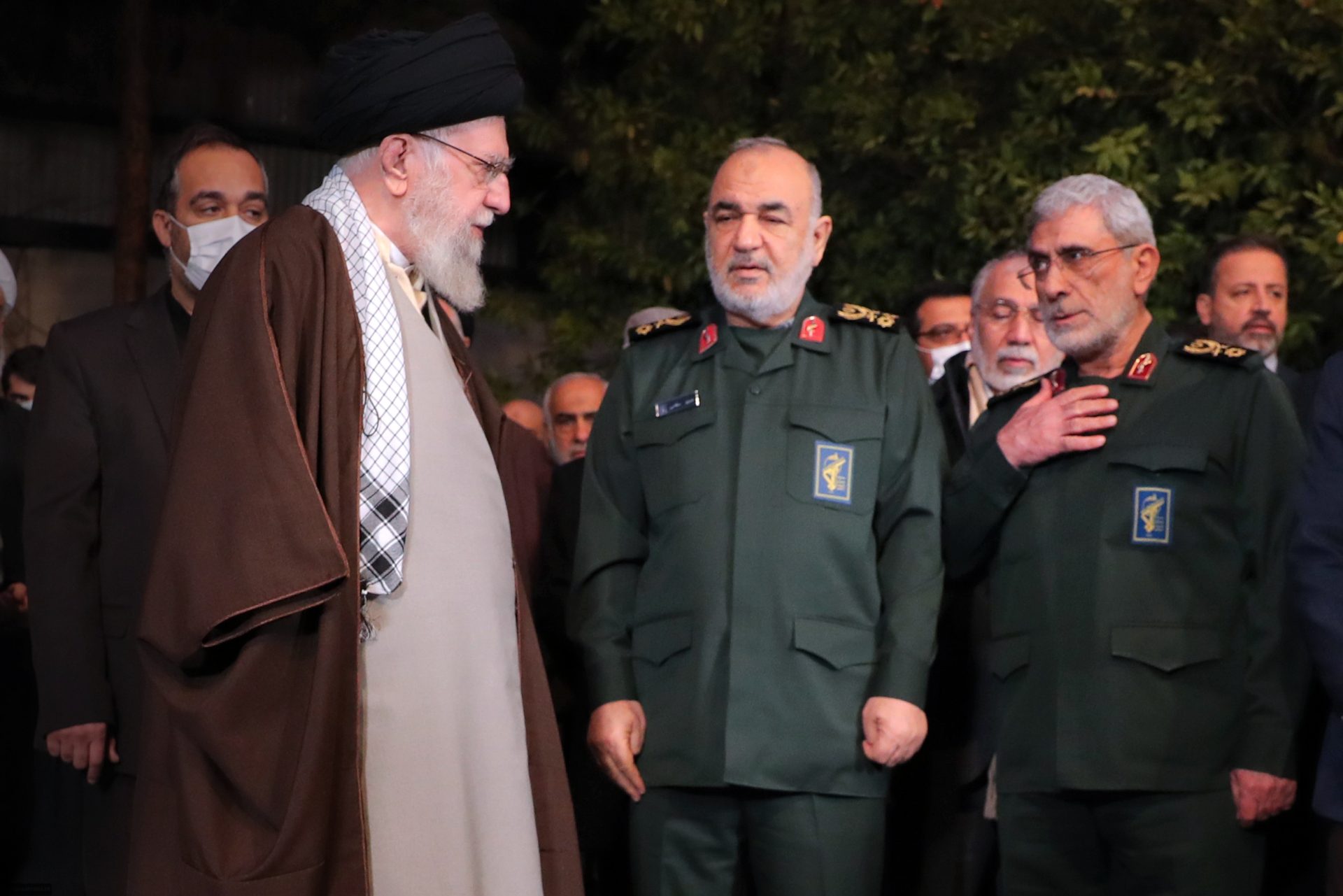 Iran Leader Attends Funeral Of Top IRGC Commander Slain In Israeli ...