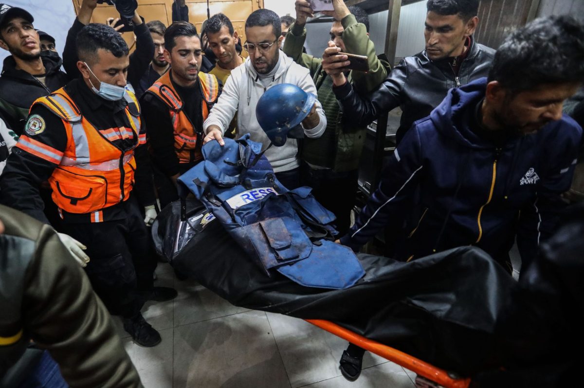 Number of journalists killed by Israel in Gaza Strip 'exceedingly high': UN 1 Gaza War