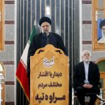 President Raisi in Iran border town, meets Turkmens 