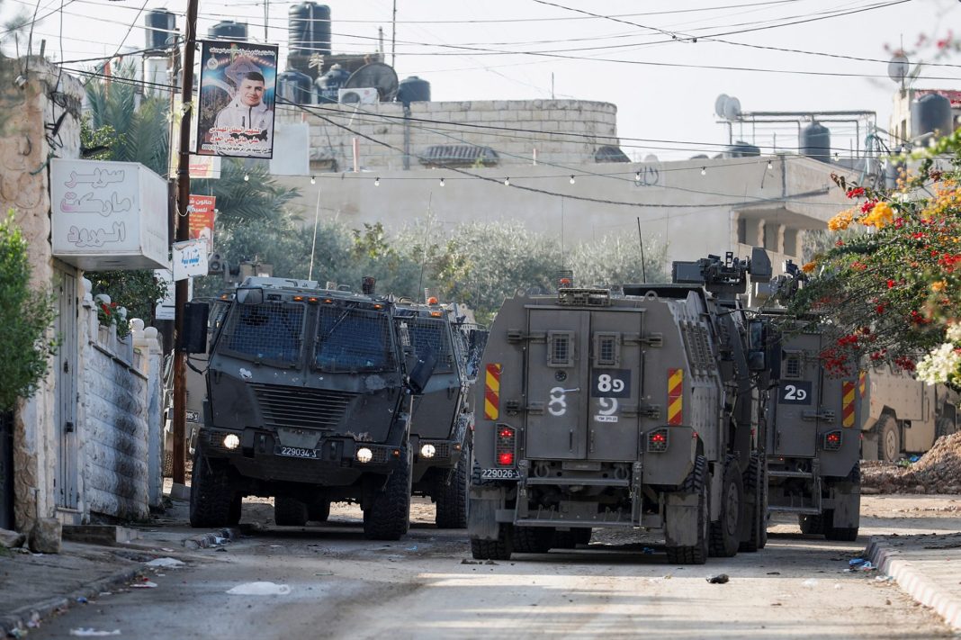 Israeli forces West Bank