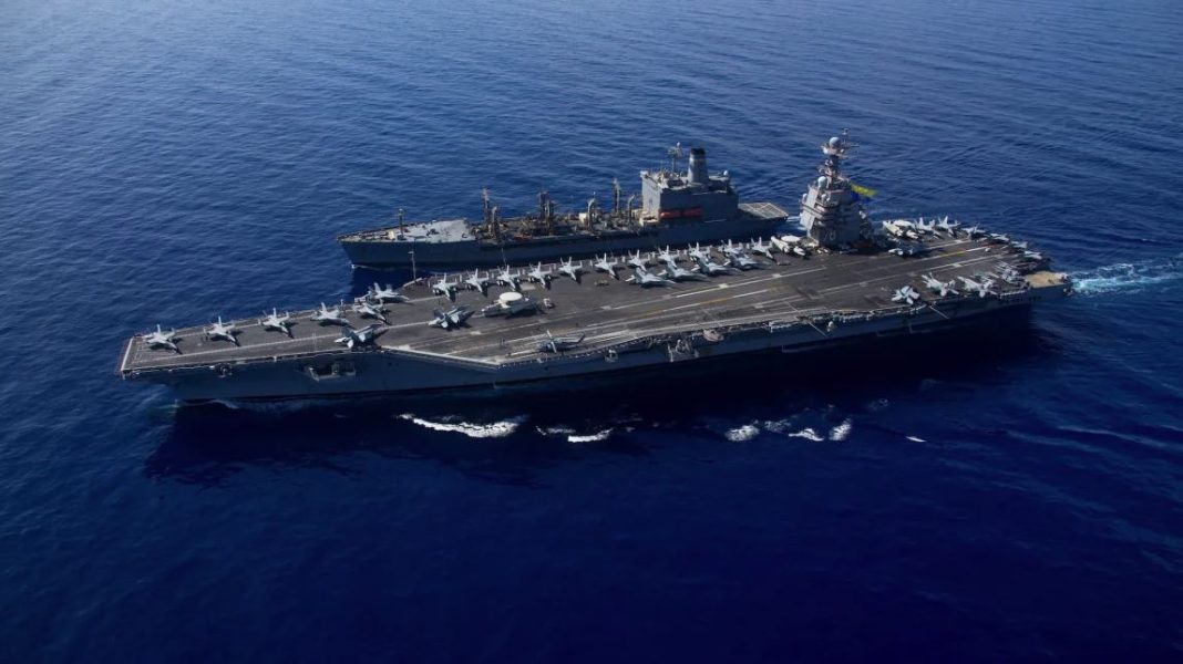 US Pulls Back Largest Aircraft Carrier From Mediterranean Iran Front Page