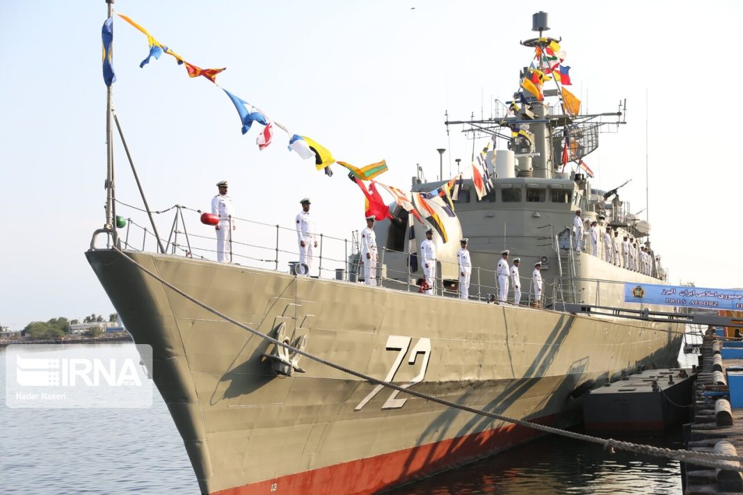 Iranian Warship Alborz