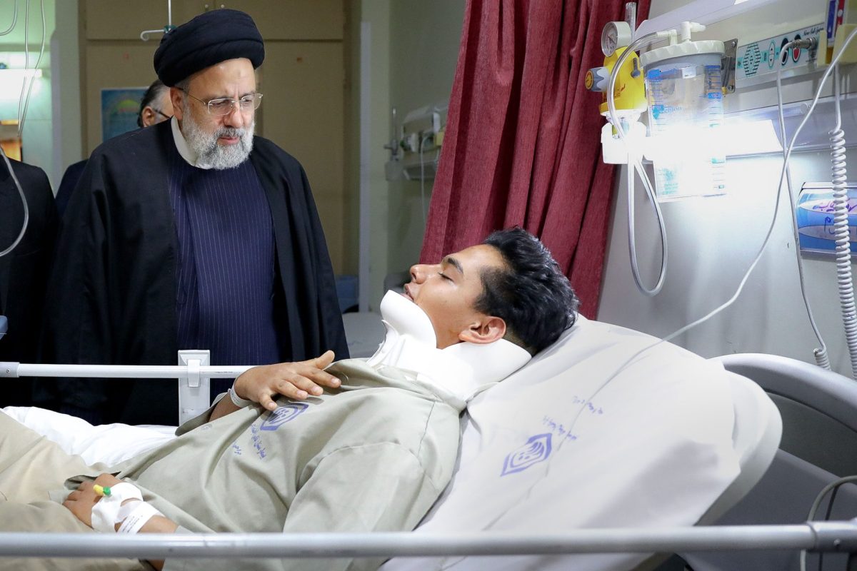 Iran president visits survivors of Kerman terror incident 