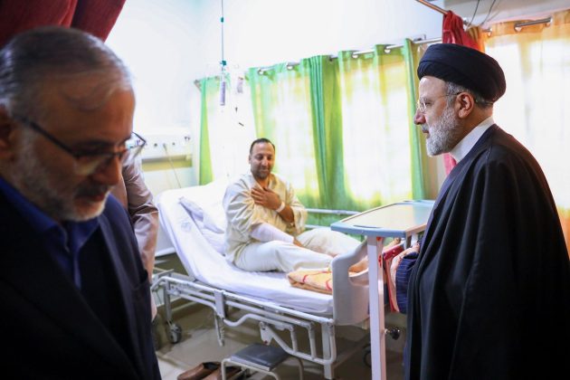 Iran president visits survivors of Kerman terror incident 