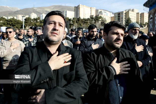 Iranians hold funeral for IRGC military advisors killed in Syria