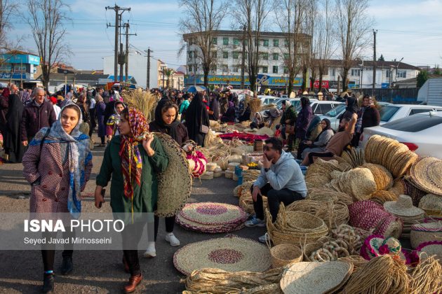 Khomam Saturday Bazaar in Gilan province