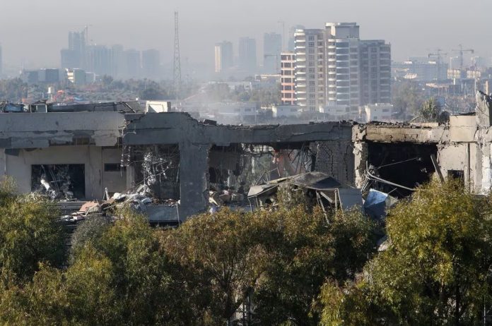 Iran Missile Attack Erbil Iraq