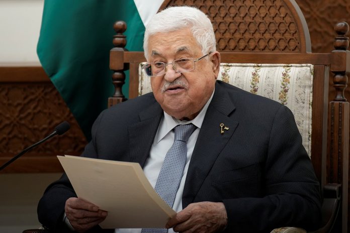 Palestinian President Mahmoud Abbas
