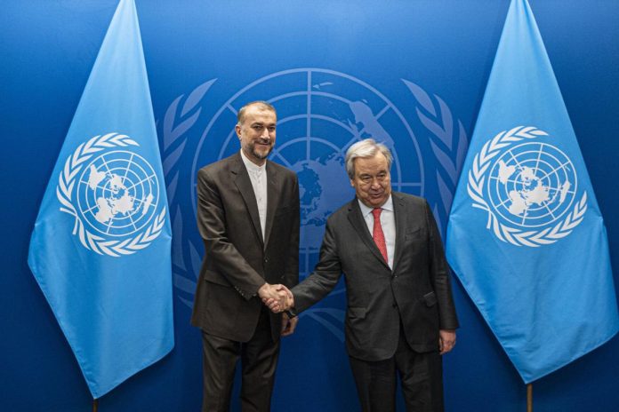 Guterres and Amirabdollahian