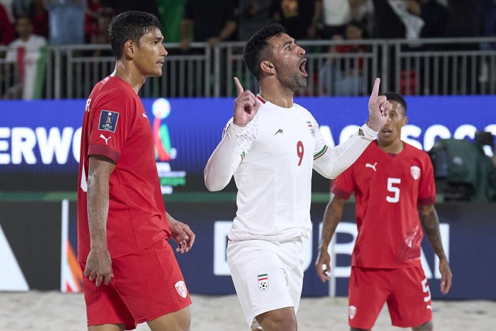 Iran beach soccer team